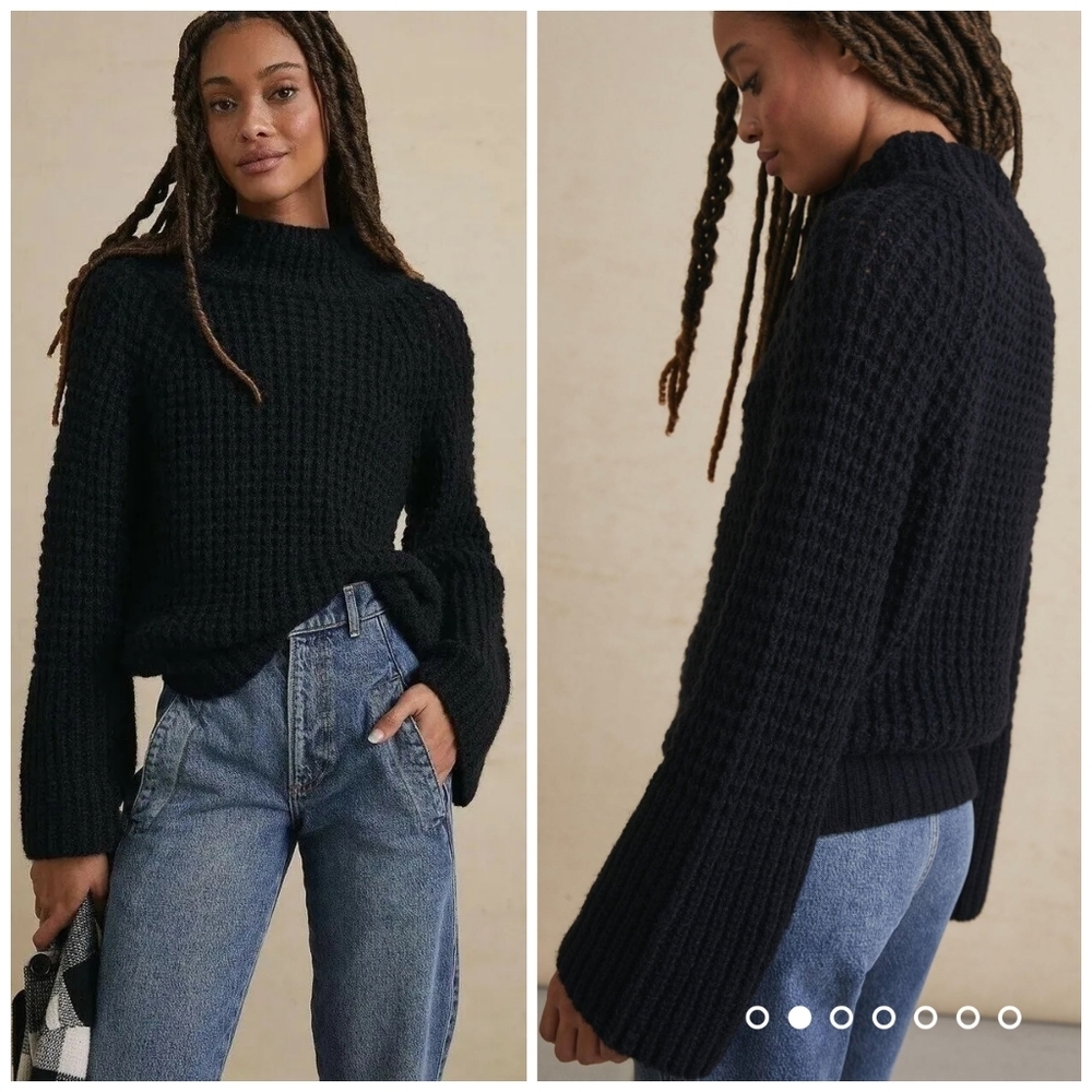 Anthropologie Dionne bell sleeve sweater 2X